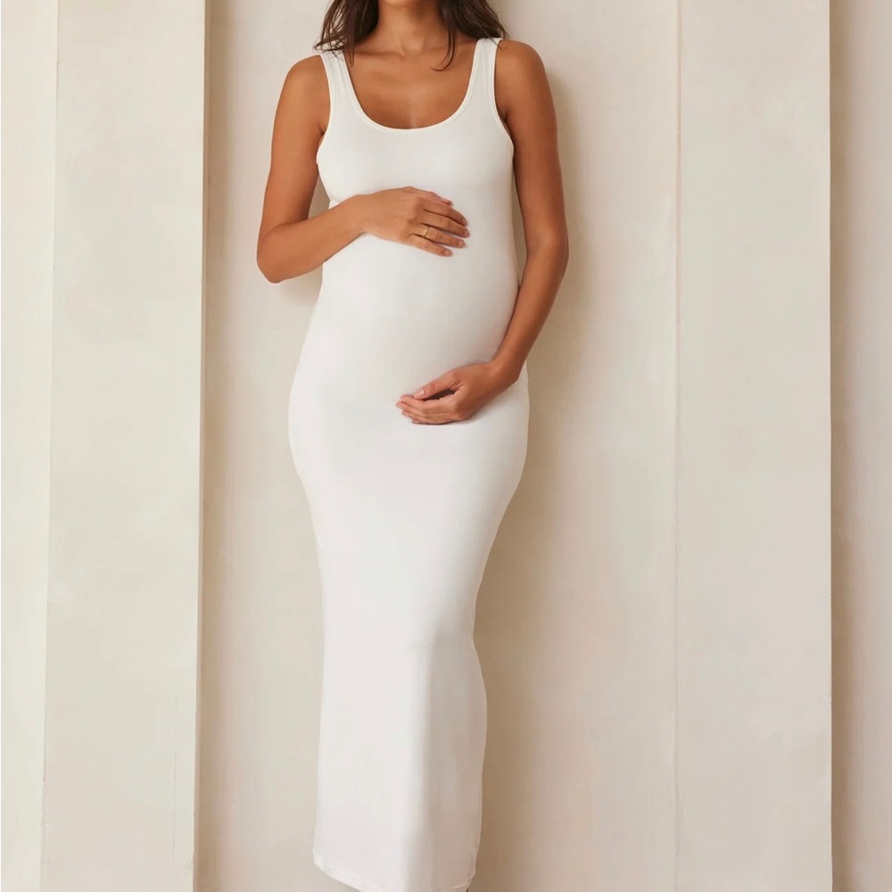 Bumpsuit "The Maternity Dress" in Ivory